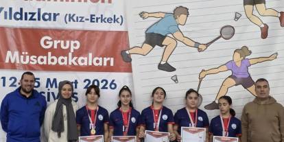 Sivas’ta badminton heyecanı tamamlandı