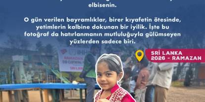 Yetimlerin bayram sevinci yüzlere yansıdı