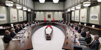 MGK'da 3 başkanlık oluşturuldu