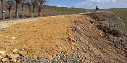 Sivas’ta heyelan hasarı giderildi, yol ulaşıma açıldı