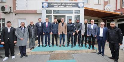 Bayramda anlamlı ziyaret