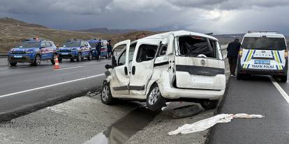 Sivas'ta kaza: 1 ölü