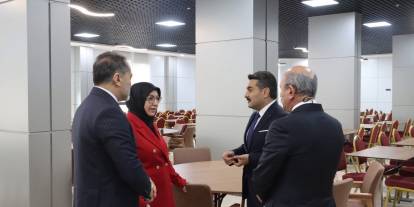 Milletvekili Toy, Milli Eğitim Akademisini inceledi