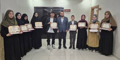 Sivas’ta hafızlık belgesi takdim töreni düzenlendi