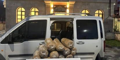 Sivas’ta 186 kilo kaçak tütün ele geçirildi