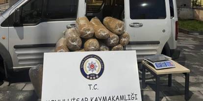 Sivas’ta 186 kilo kaçak tütün ele geçirildi