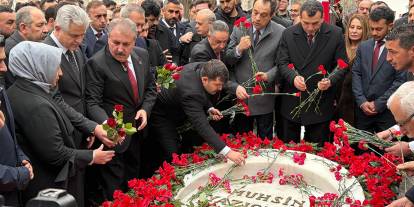 Sivaslı başkan Muhsin Yazıcıoğlu, vefatının 17. yıldönümünde kabri başında anıldı