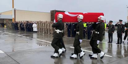 Şehit asker törenle memleketine uğurlandı