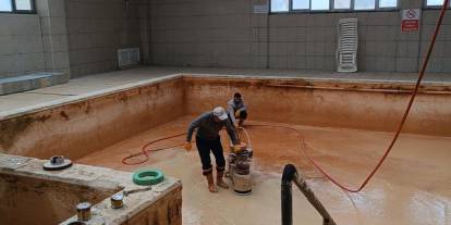 Sivas’ın şifa kaynağı Sıcak Çermik’te yaz hazırlığı