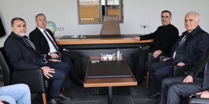 Başkan Uzun’dan Sami Aydın’a vefa ziyareti