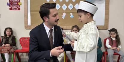 Koyulhisar’da minik kalplerin Kur’an-ı Kerim sevinci