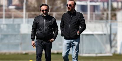 Sivasspor'da Erokspor hazırlıkları sürüyor! Başkan Özçoban antrenmanı takip etti