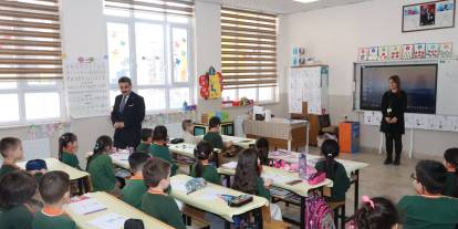 Erdoğan’dan okul ziyareti