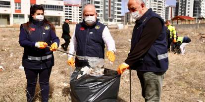 Sivas Belediyesinden Tuzlugöl Mahallesi’nde "Sıfır Atık" mesaisi