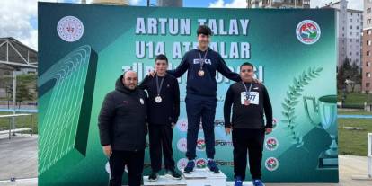 Sivaslı atlet Türkiye’yi salladı: Çifte derece!