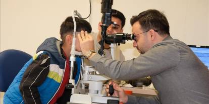 400 ilkokul öğrencisinin 100'ünde astigmat tespit edildi