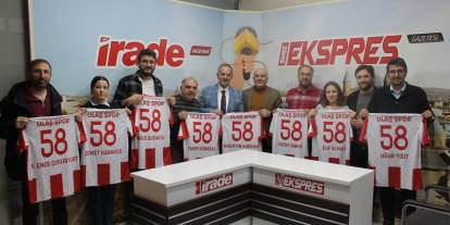 Ulaş Spor Kulüp Başkanı Aydın'dan gazetemize ziyaret