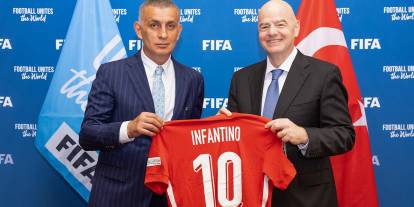 FIFA Başkanı Infantino’dan Türkiye’ye tebrik