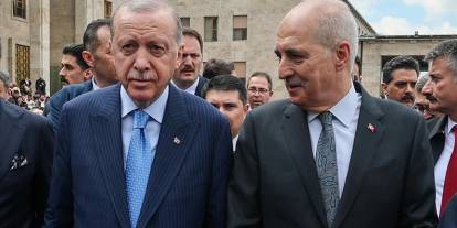 Cumhurbaşkanı Erdoğan, TBMM Başkanı Kurtulmuş ile görüştü