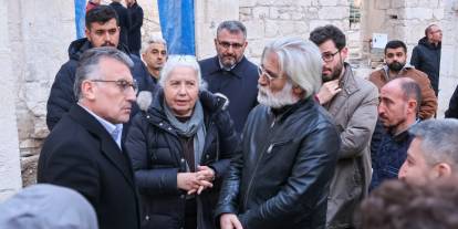 Güler, tarihi Sivas Ulu Camii'ndeki restorasyon çalışmalarını inceledi