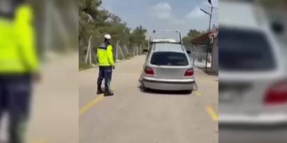 Adana-Sivas yolunda korkutan anlar! 90 bin lira ceza kesildi