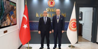 Şimşek'ten Şarkışla'ya hayırlı olsun ziyareti