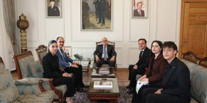 Hakemlerden valilik ziyareti