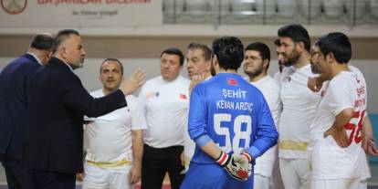 Sivas’ta anlamlı futsal maçı
