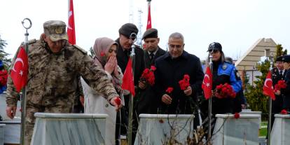 Sivas’ta şehitler dualarla anıldı