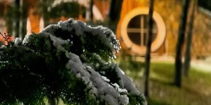 Sivas'ta kar manzaraları mest etti