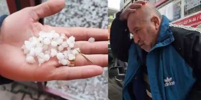 İstanbul’da dolu sürprizi