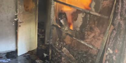 Yatakta unutulan sigara yangına neden oldu