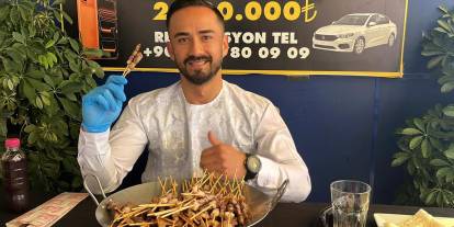 63 kilo başladığı yarışmadan 70 kilo çıktı