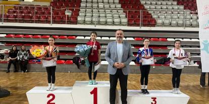 Cimnastikte madalyalar sahiplerini buldu