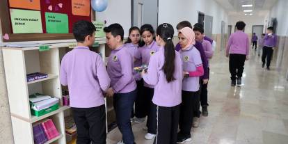 Sivas’ta “İyilik İstasyonu”!  Öğrencilerden örnek proje