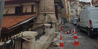 Tarihi Şems Camii minaresinde ihmal iddiası
