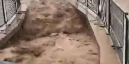 Sivas’ta kuvvetli yağış taşkınlara neden oldu