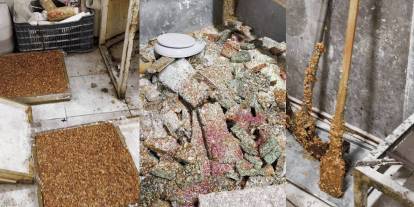 Koku üzerine baskına giden ekipler gözlerine inanamadı