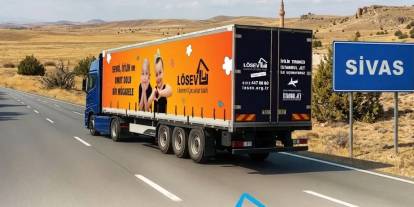 LÖSEV'in "İyilikler Tırı" Sivas'ta