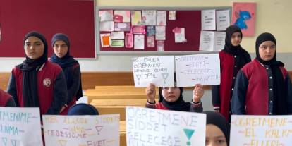 Sivas'ta öğrenciler ses yükseltti: "Biz okula öğrenmeye gidiyoruz, ölmeye değil!"