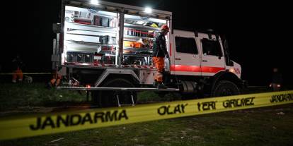 Kaza kırıma uğrayan 5 personelin durumu iyi