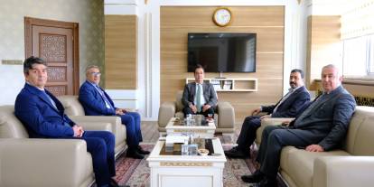 Rektörlerden iş birliği görüşmesi