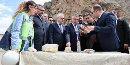 Yukarı Tekke’de kaya ıslahı mesaisi