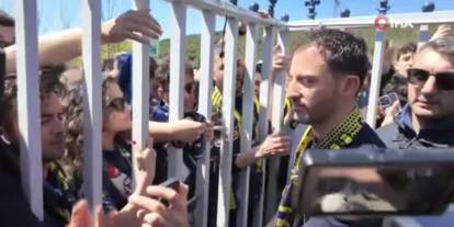 Domenico Tedesco’ya, Samandıra’da büyük destek