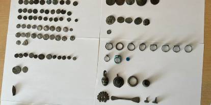 Sivas'ta çöplükten hazine çıktı