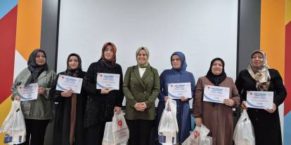 Sivas'ta Saklı Değerler Hanımlar Okuyor Projesi tamamlandı