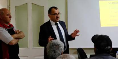 Şarkışla'da çiftçilere kırsal kalkınma destekleri anlatıldı