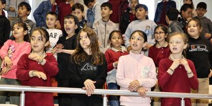 Çocuklar geleneksel oyunlarla kültür yolculuğuna çıktı
