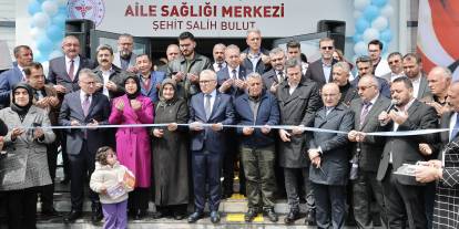 Sivas’ta Şehit Salih Bulut Aile Sağlığı Merkezi törenle açıldı