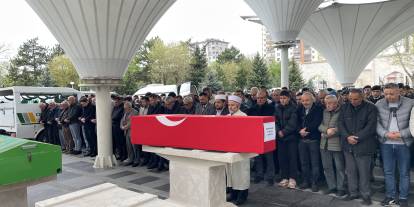 Piyade Uzman Çavuş Karakuş'un cenazesi Kayseri'de toprağa verildi